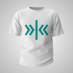 Белая футболка «живое»